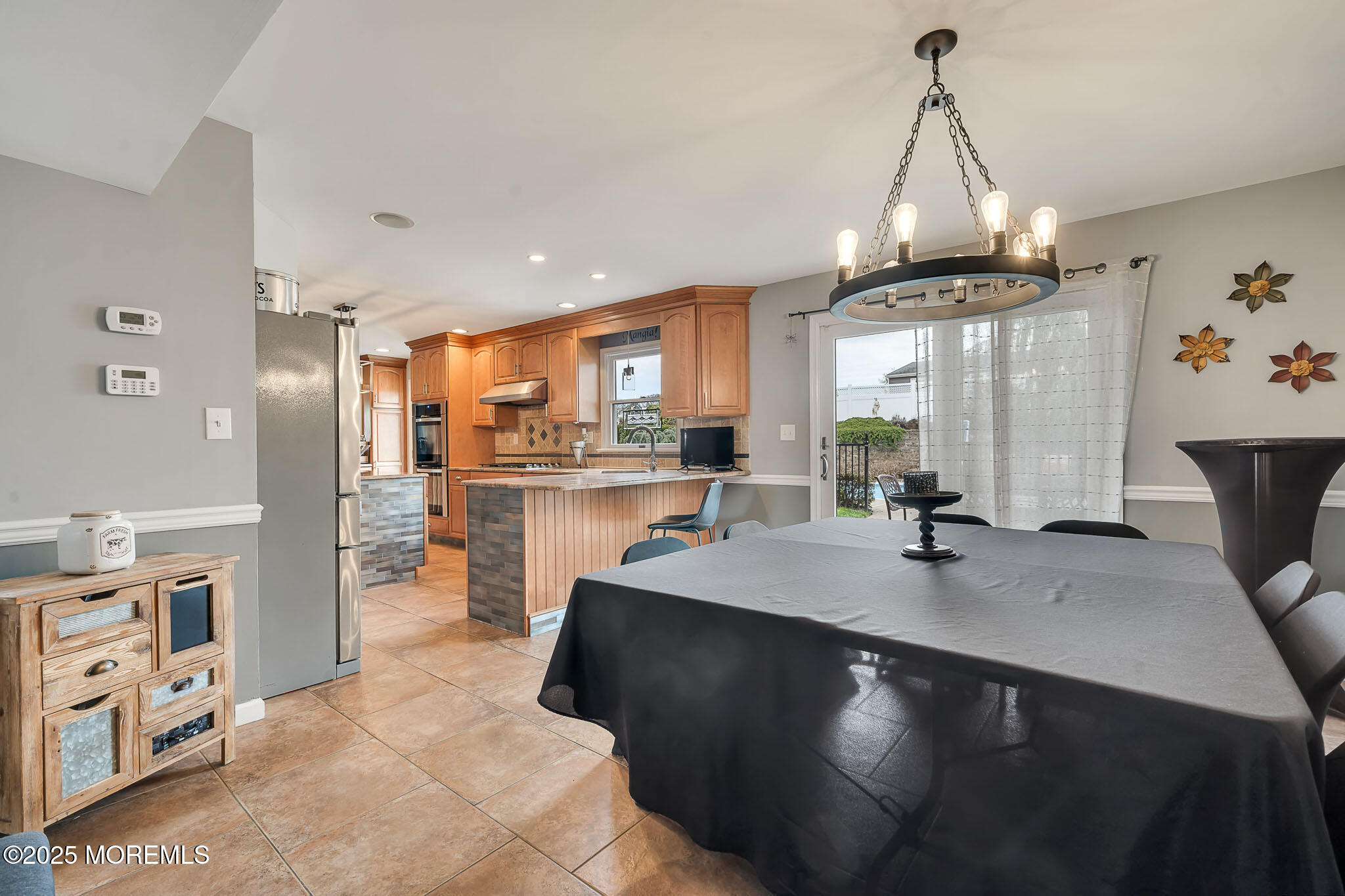 22 A Bedle Road Hazlet, NJ 07730 - Photo 7 of 32 a view of a kitchen area kitchen island and stainless steel appliances
