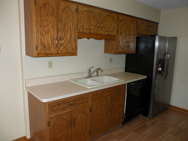 250 Circlegate Road, Unit 250 New Lenox, IL 60451 - Photo 12 of 25 a kitchen with a sink and a refrigerator