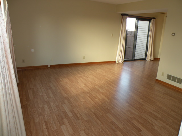 250 Circlegate Road, Unit 250 New Lenox, IL 60451 - Photo 4 of 25 an empty room with wooden floor and windows