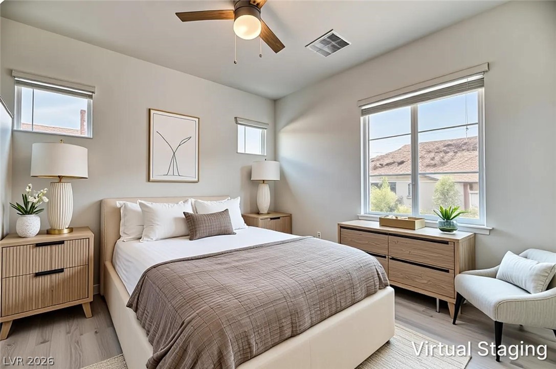 56 Strada Moscato Henderson, NV 89011 - Photo 13 of 22 Bedroom 2 - virtually staged