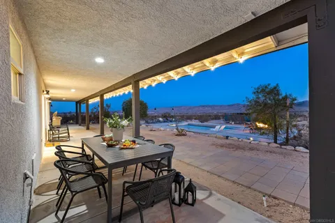 a view of a outdoor space with lounge chair