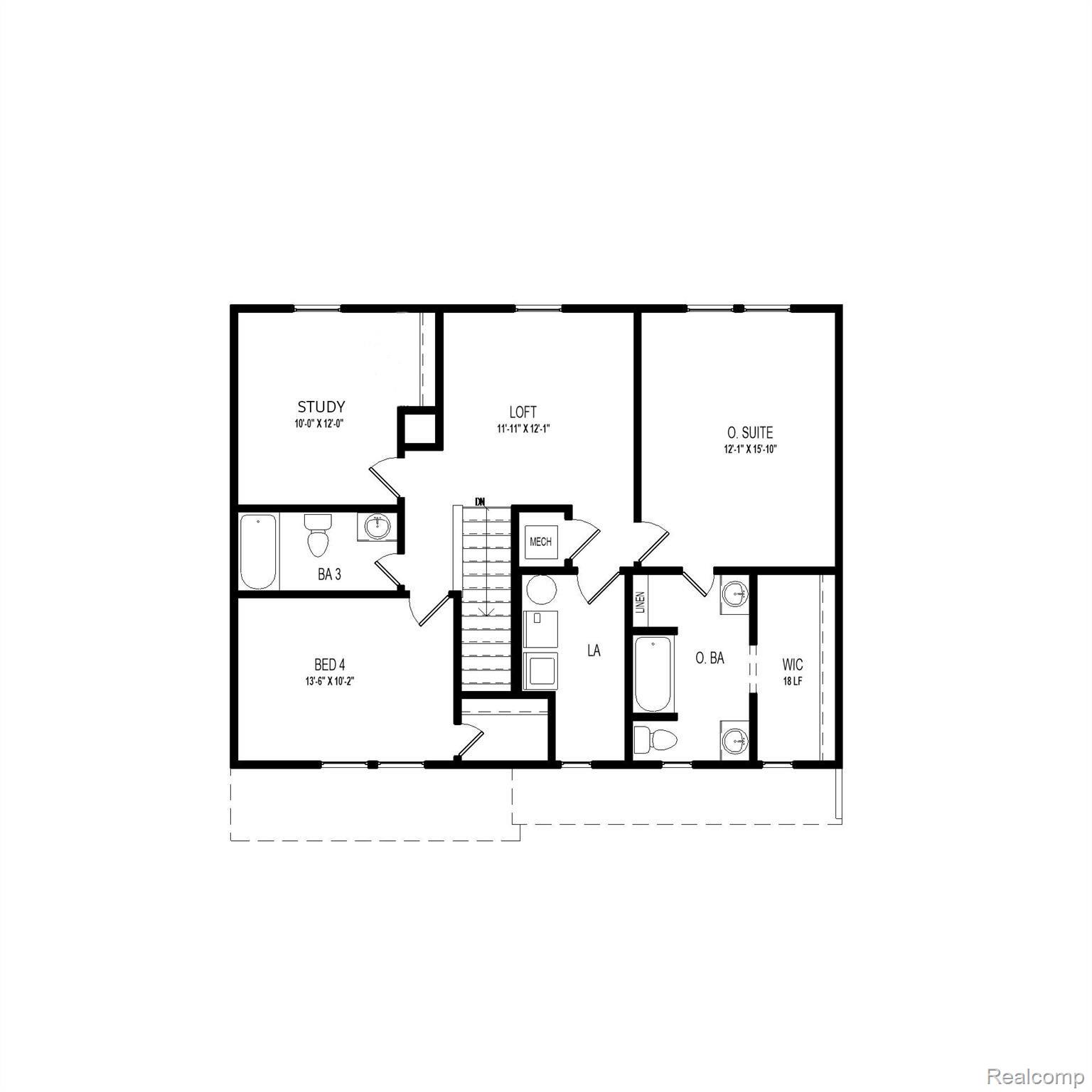 STUDY 1802 2-Car - Floor Plan - BROCHURE - GRP1-ELEV 'B'-2ND FLOOR PLAN.jpg