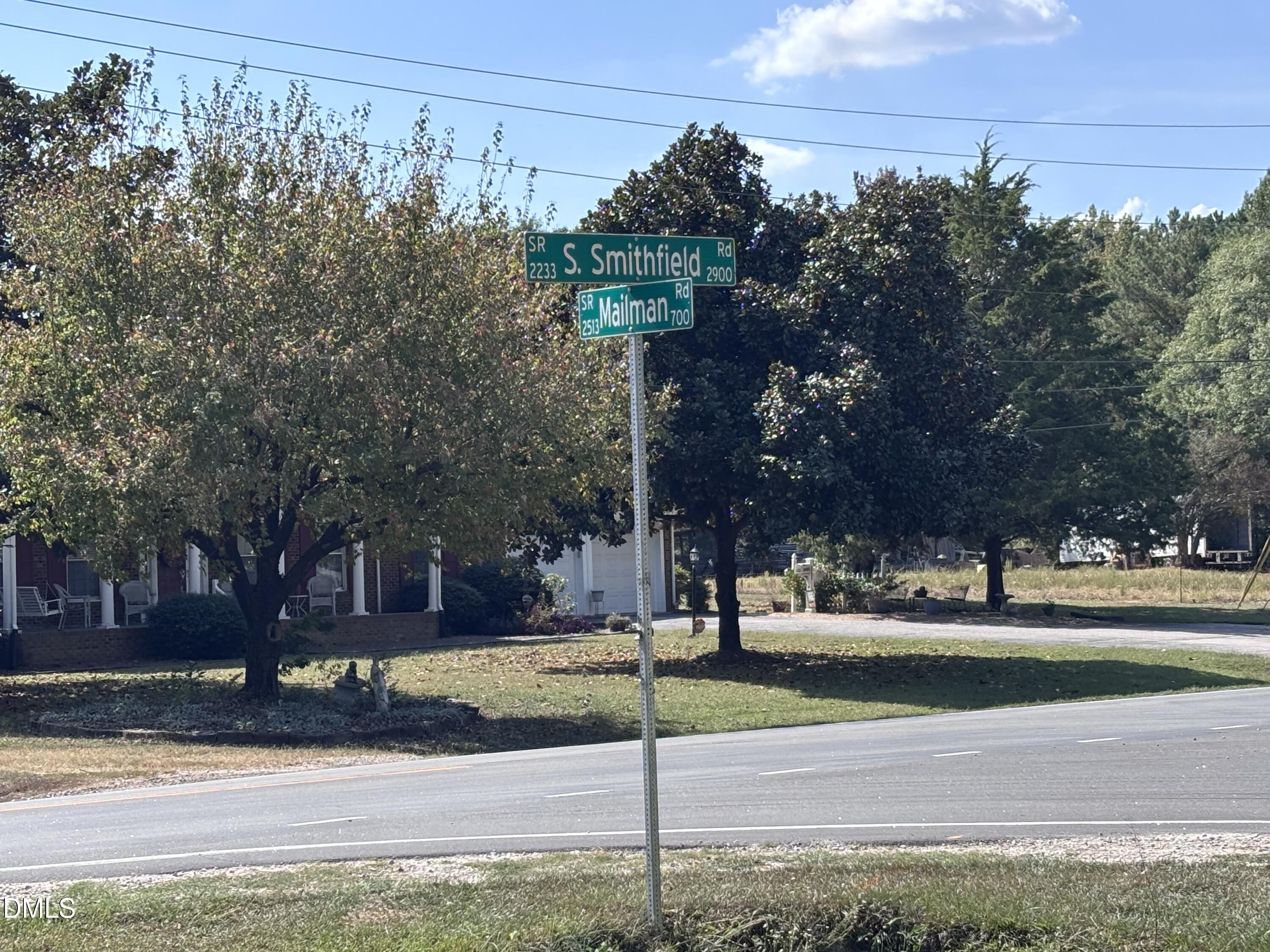 3007 South Smithfield Road Knightdale, NC 27545 - Photo 42 of 68 a street sign on the side of the road