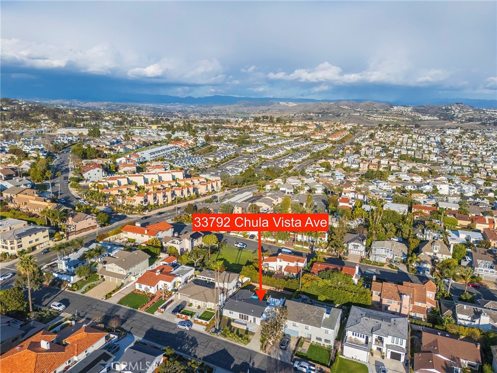 33792 Chula Vista Avenue Dana Point, CA 92629 - Photo 33 of 37 an aerial view of residential building and ocean