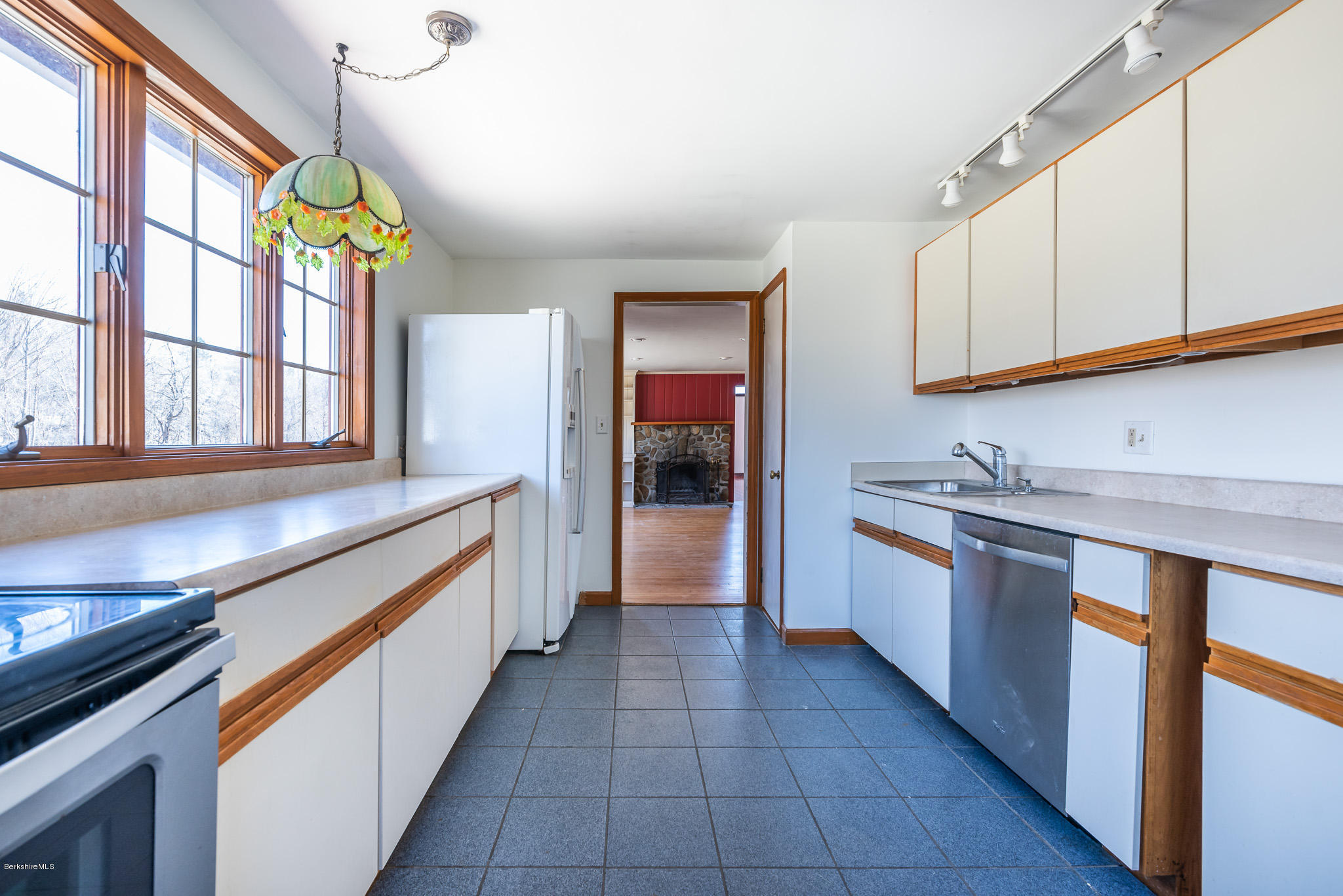 64 Kellogg Road Sheffield, MA 01257 - Photo 12 of 32 Kitchen to Living Room