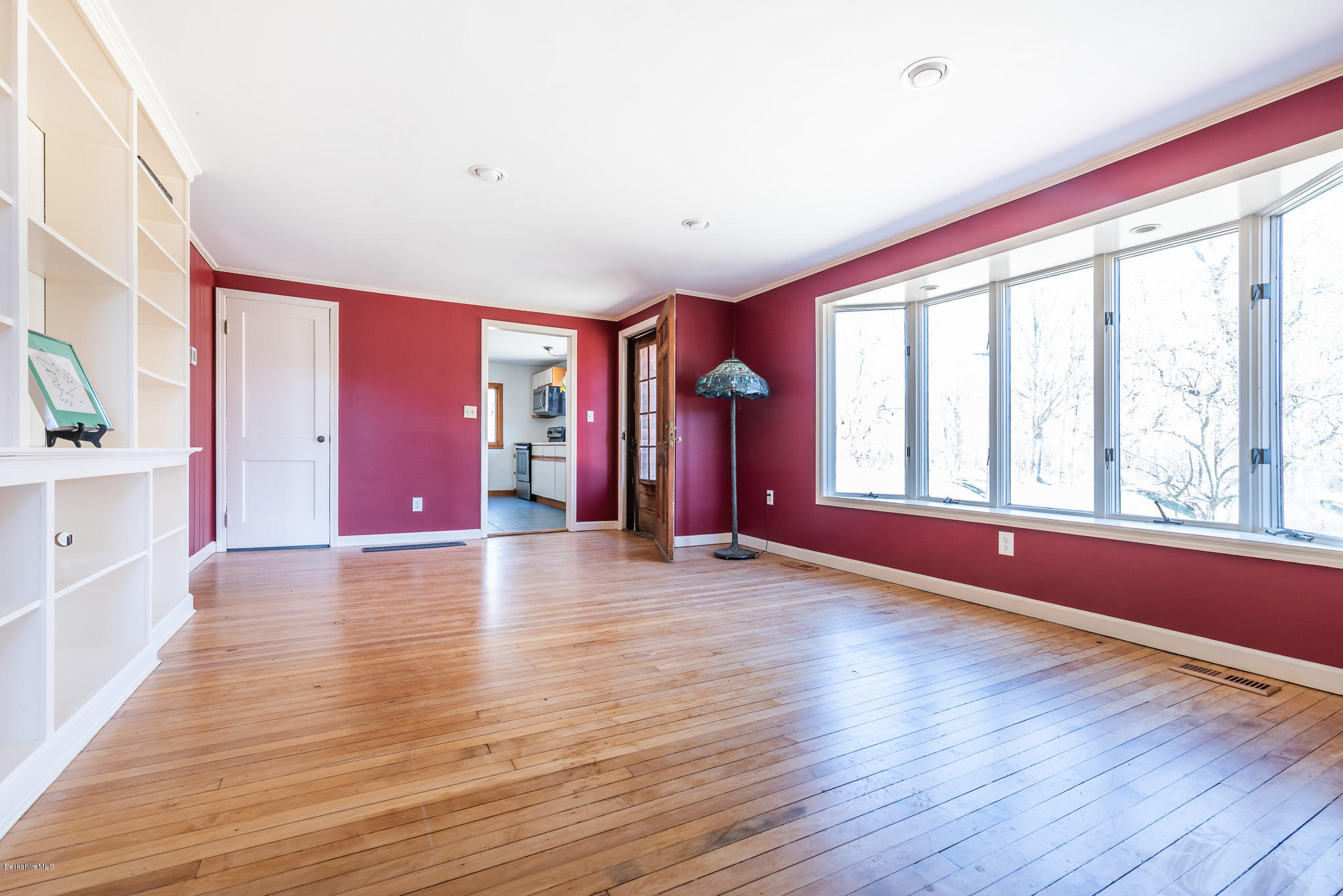 64 Kellogg Road Sheffield, MA 01257 - Photo 10 of 32 Living Room to Kitchen