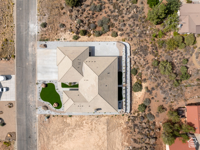 230 Boulder Way Leeds, UT 84746 - Photo 62 of 72 Bird's eye view of a desert landscape