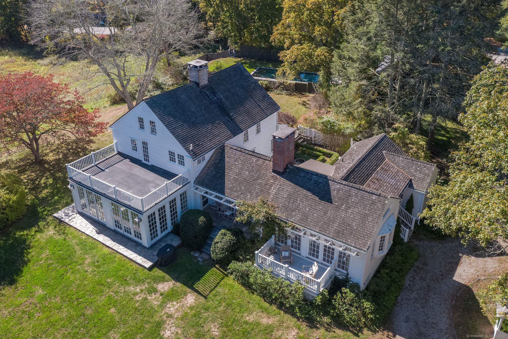 4 Hamburg Road East Haddam, CT 06423 - Photo 2 of 40 an aerial view of a house with a big yard