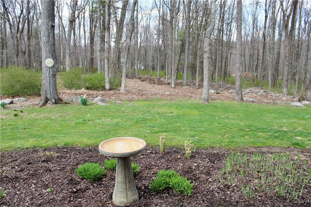 6043 Running Valley Road Stroudsburg, PA 18360 - Photo 5 of 43 a view of a backyard with of trees