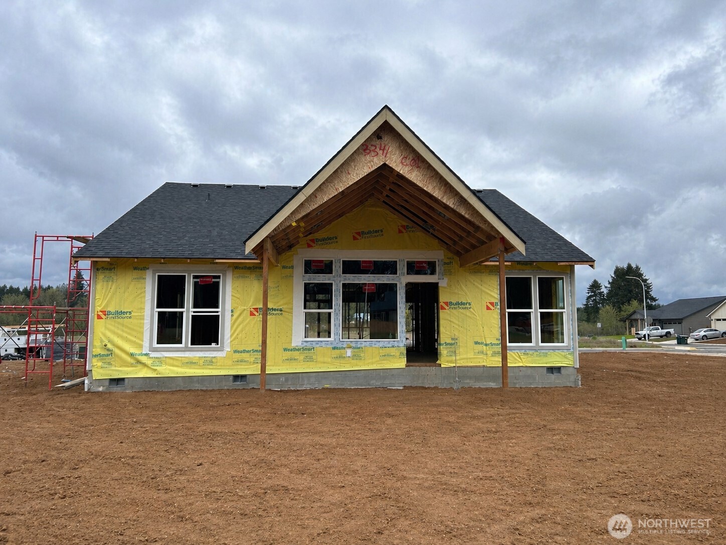 639 Vertex Avenue Winlock, WA 98596 - Photo 22 of 22 a front view of a house with large windows