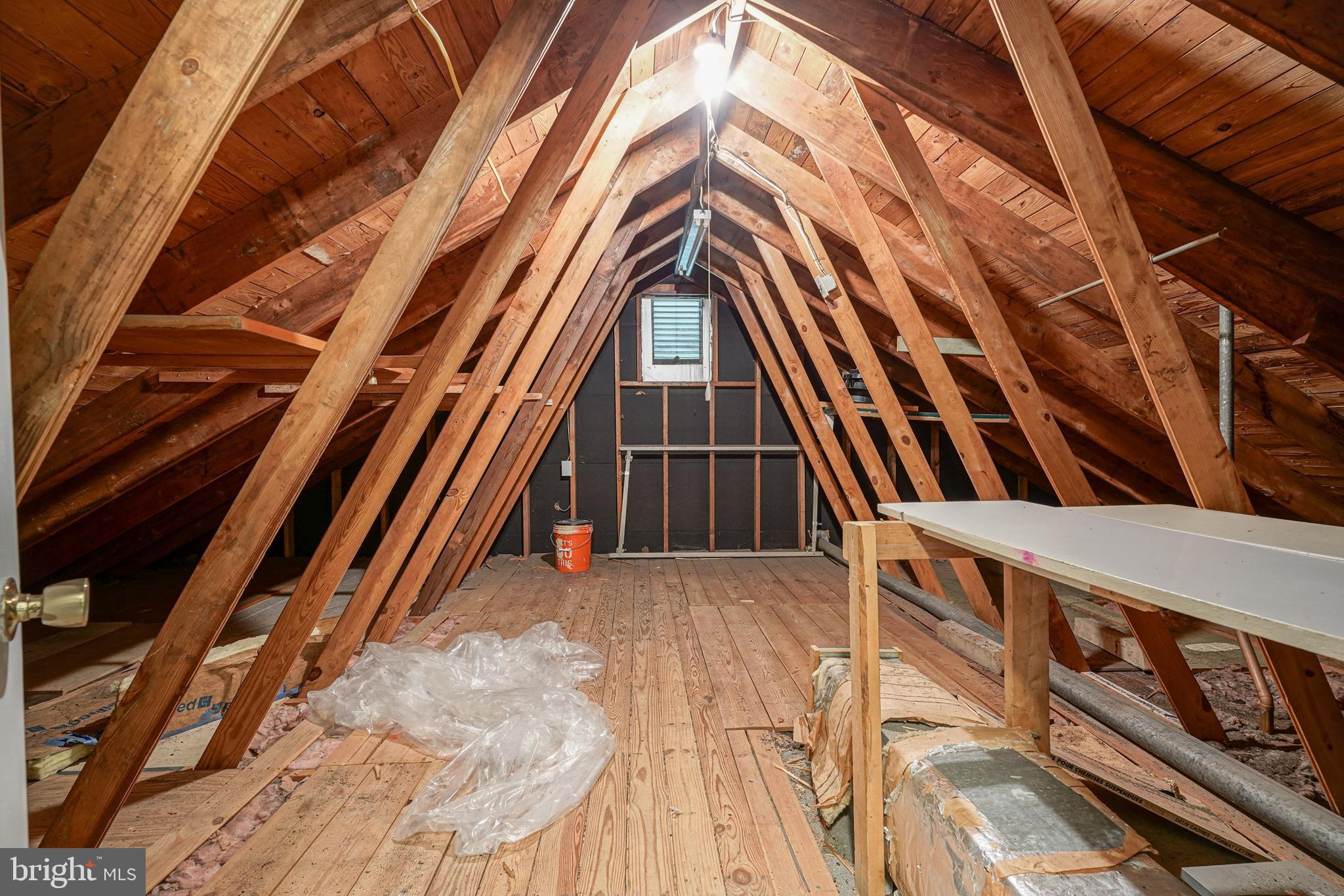 405 Kresson Road Cherry Hill, NJ 08034 - Photo 29 of 36 Unfinished Attic 2nd Floor