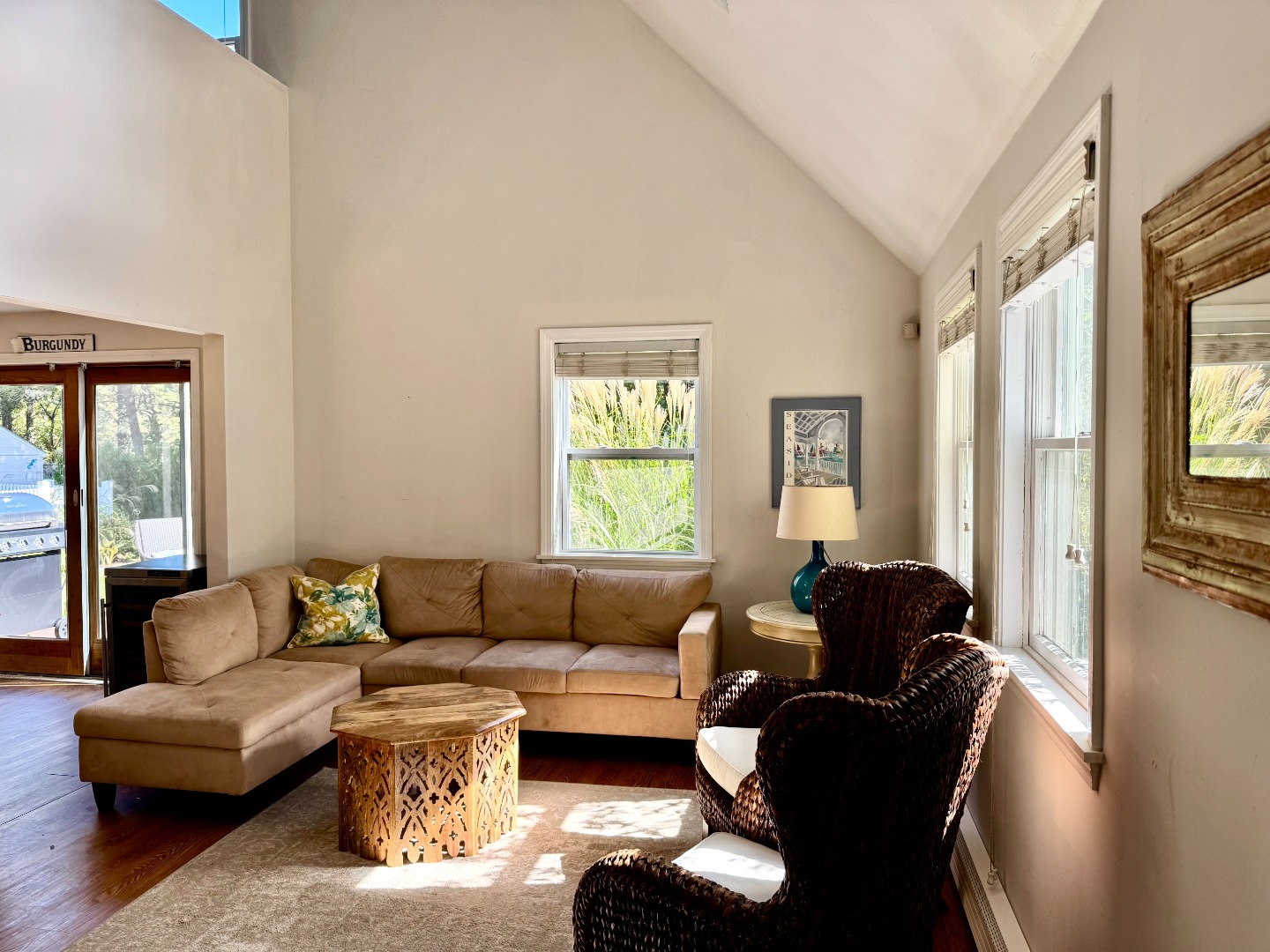 5 Seth's Path Oak Bluffs, MA 02557 - Photo 19 of 19 a living room with furniture and a large window