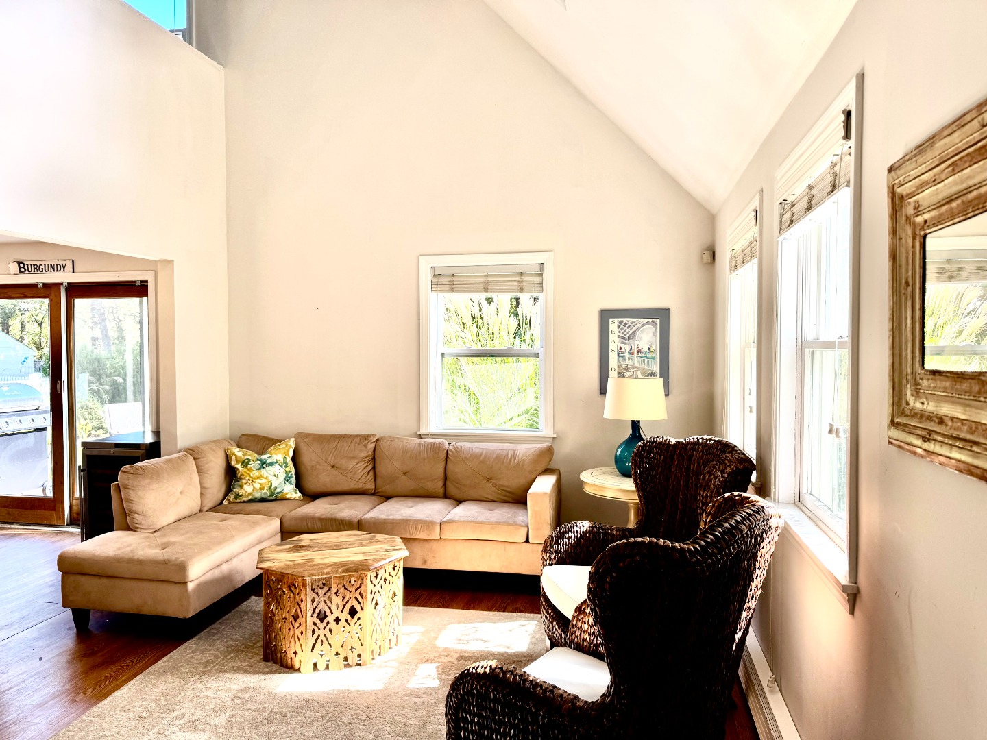 5 Seth's Path Oak Bluffs, MA 02557 - Photo 8 of 19 a living room with furniture and a large window