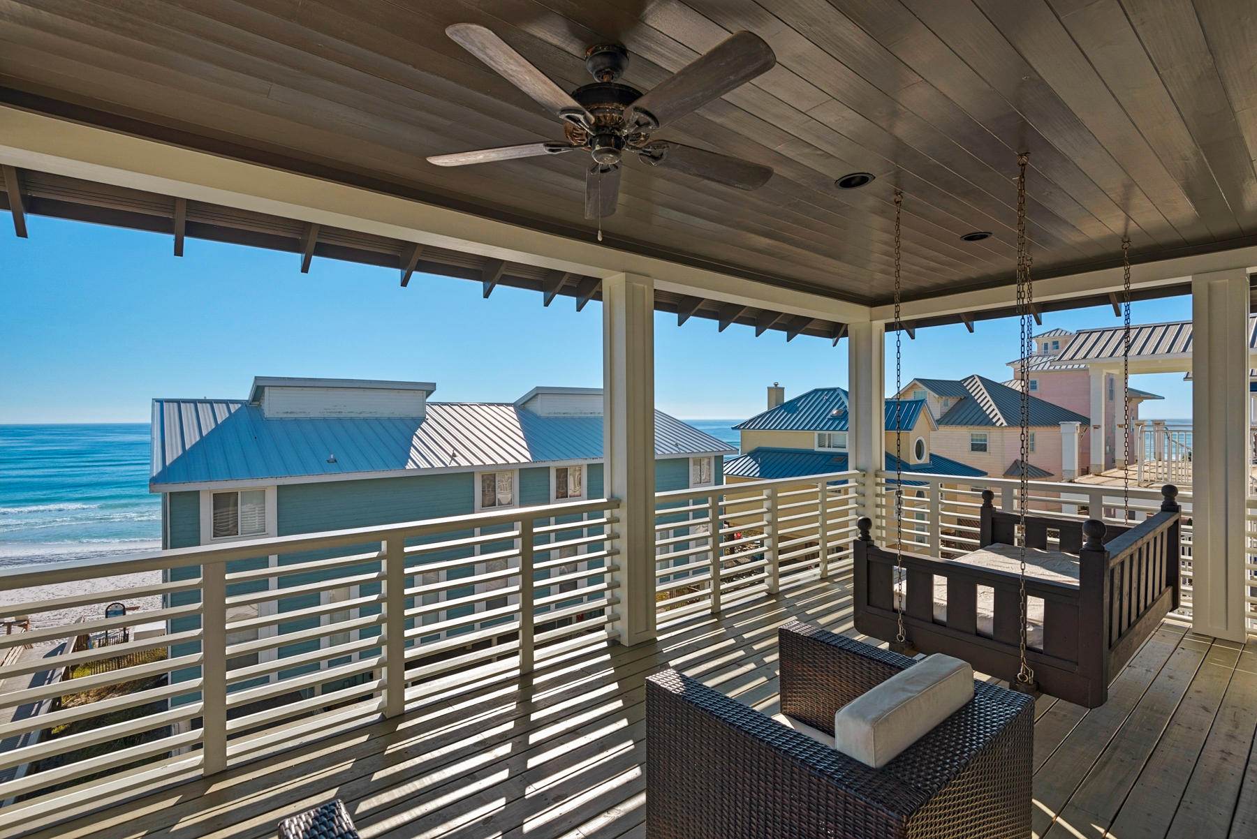 54 Chelsea Loop Road Santa Rosa Beach, FL 32459 - Photo 32 of 45 a view of balcony with wooden floor
