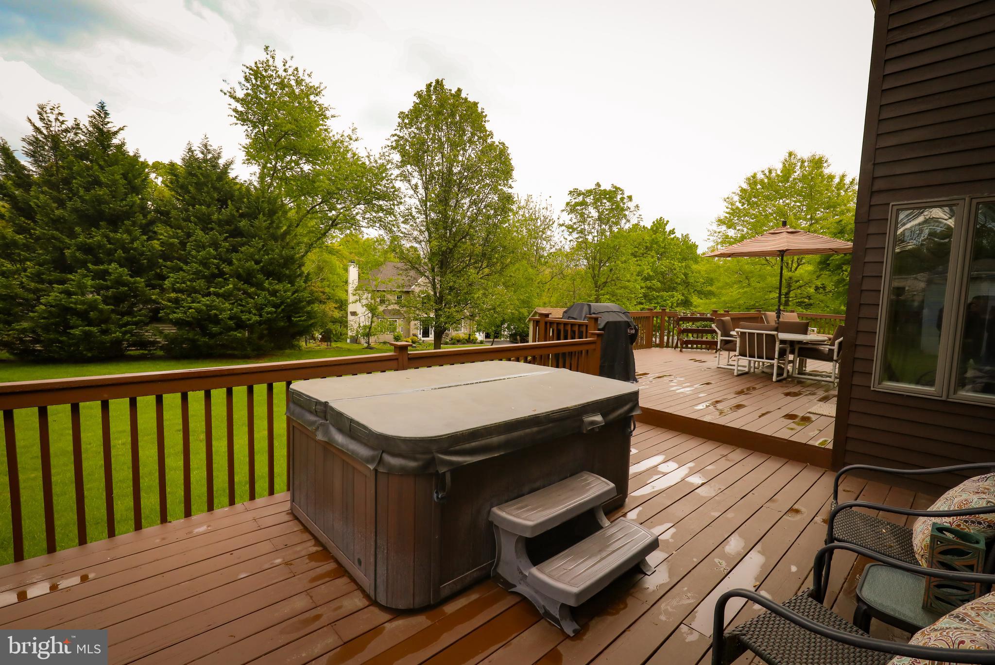 75 Lee Road Audubon, PA 19403 - Photo 30 of 37 Hot tub back deck
