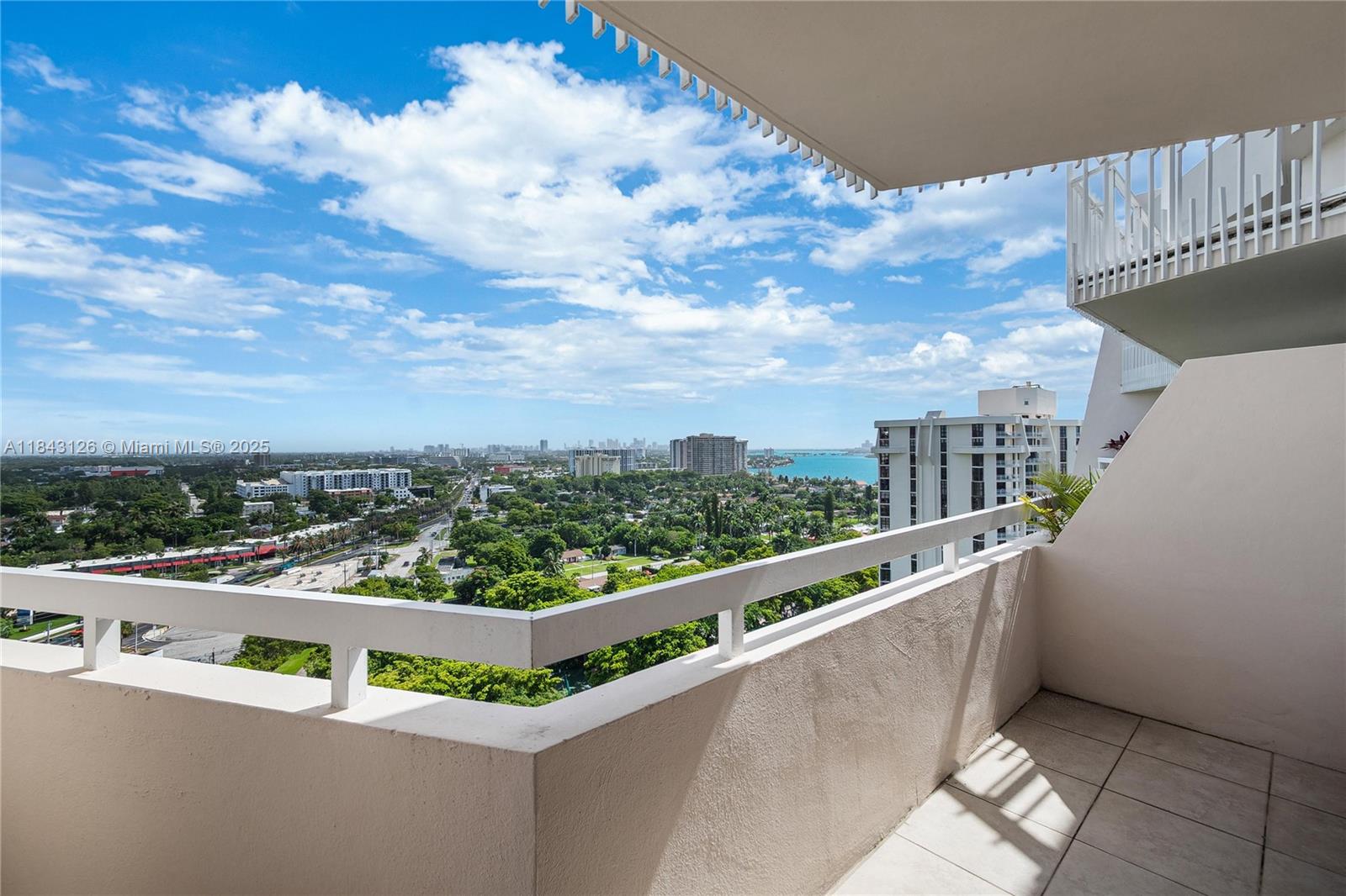 2000 Towerside Terrace, Unit PH9 Miami, FL 33138 - Photo 34 of 40 a view of a balcony with city