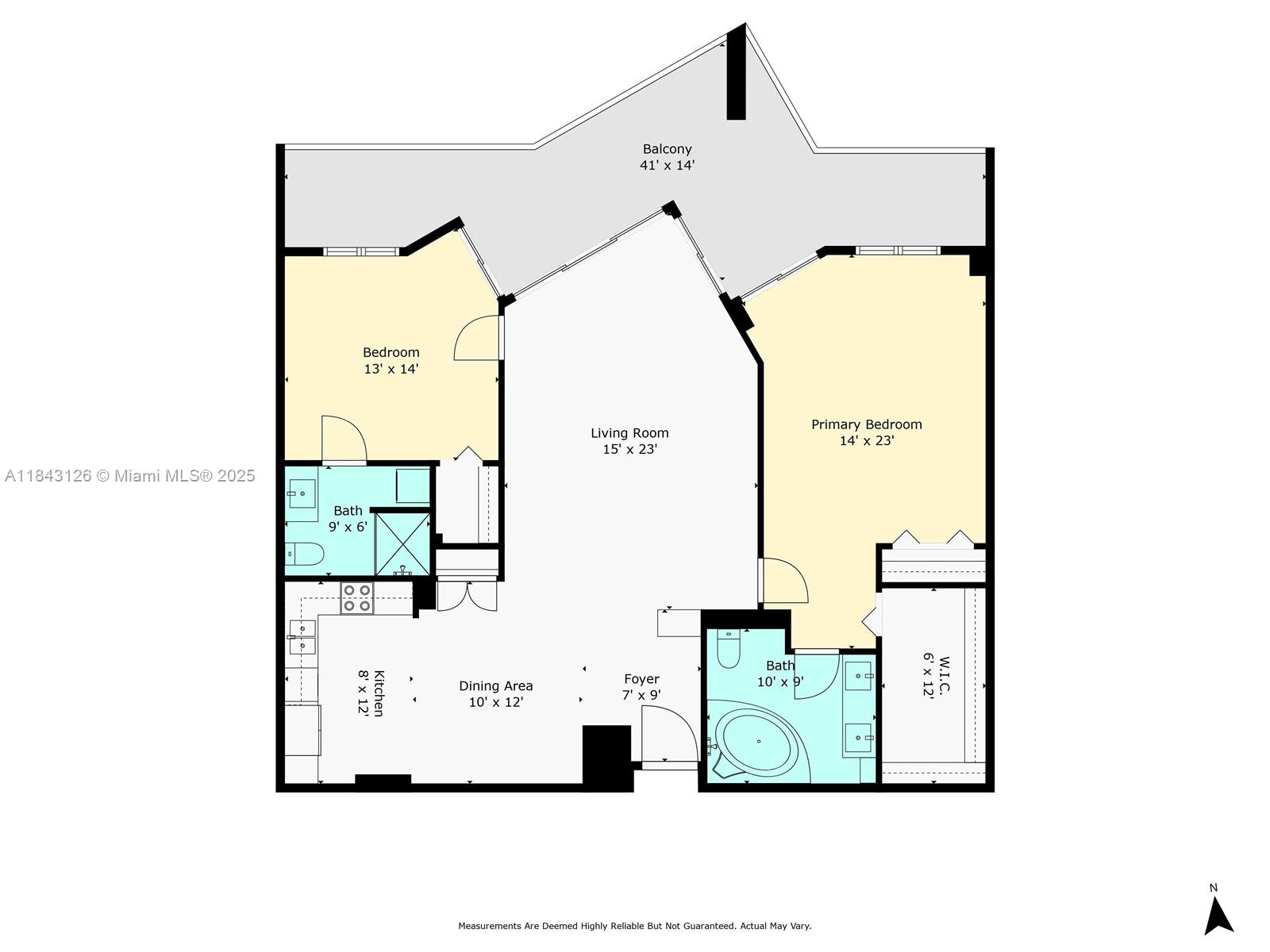 2000 Towerside Terrace, Unit PH9 Miami, FL 33138 - Photo 6 of 40 a picture of a bench in a mirror