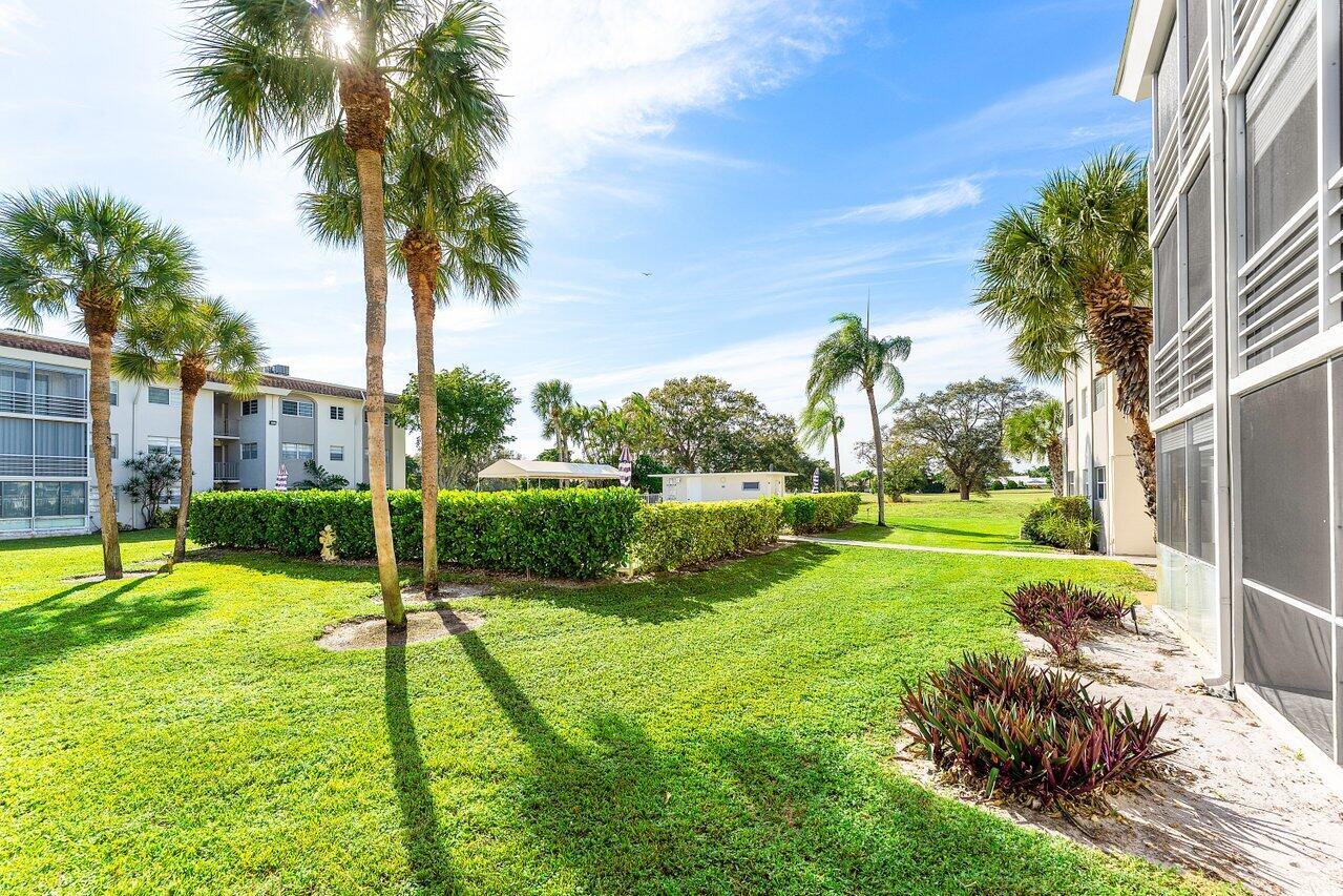 5701 Northwest 2nd Avenue Boca Raton, FL 33487 - Photo 25 of 26 a view of a backyard with a garden and plants