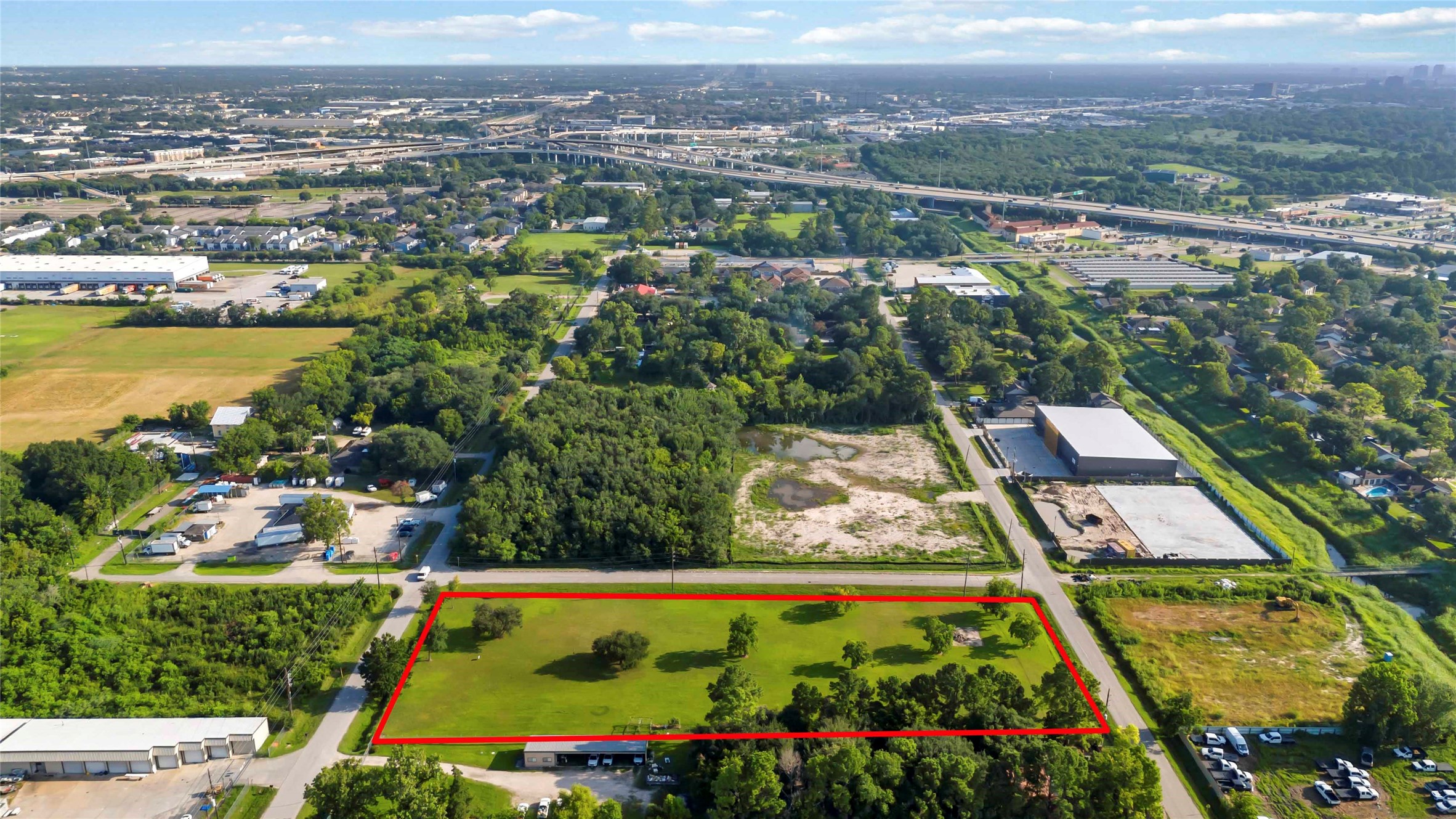 0 Dover Street Houston, TX 77031 - Photo 3 of 4 an aerial view of a city