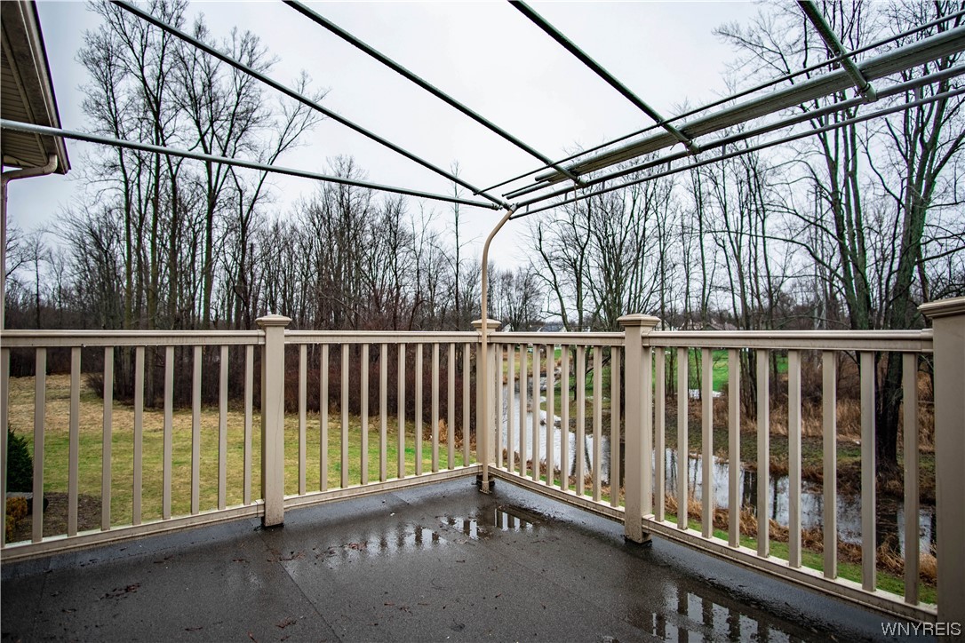 990 Dodge Road Amherst, NY 14068 - Photo 30 of 50 PRIMARY BEDROOM BALCONY