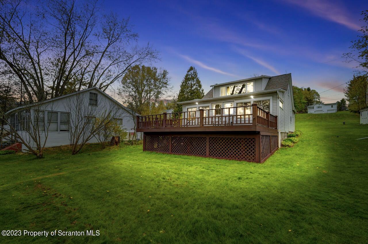 252 Baylor Road Fleetville, PA 18420 - Photo 16 of 50 a view of a house with a big yard