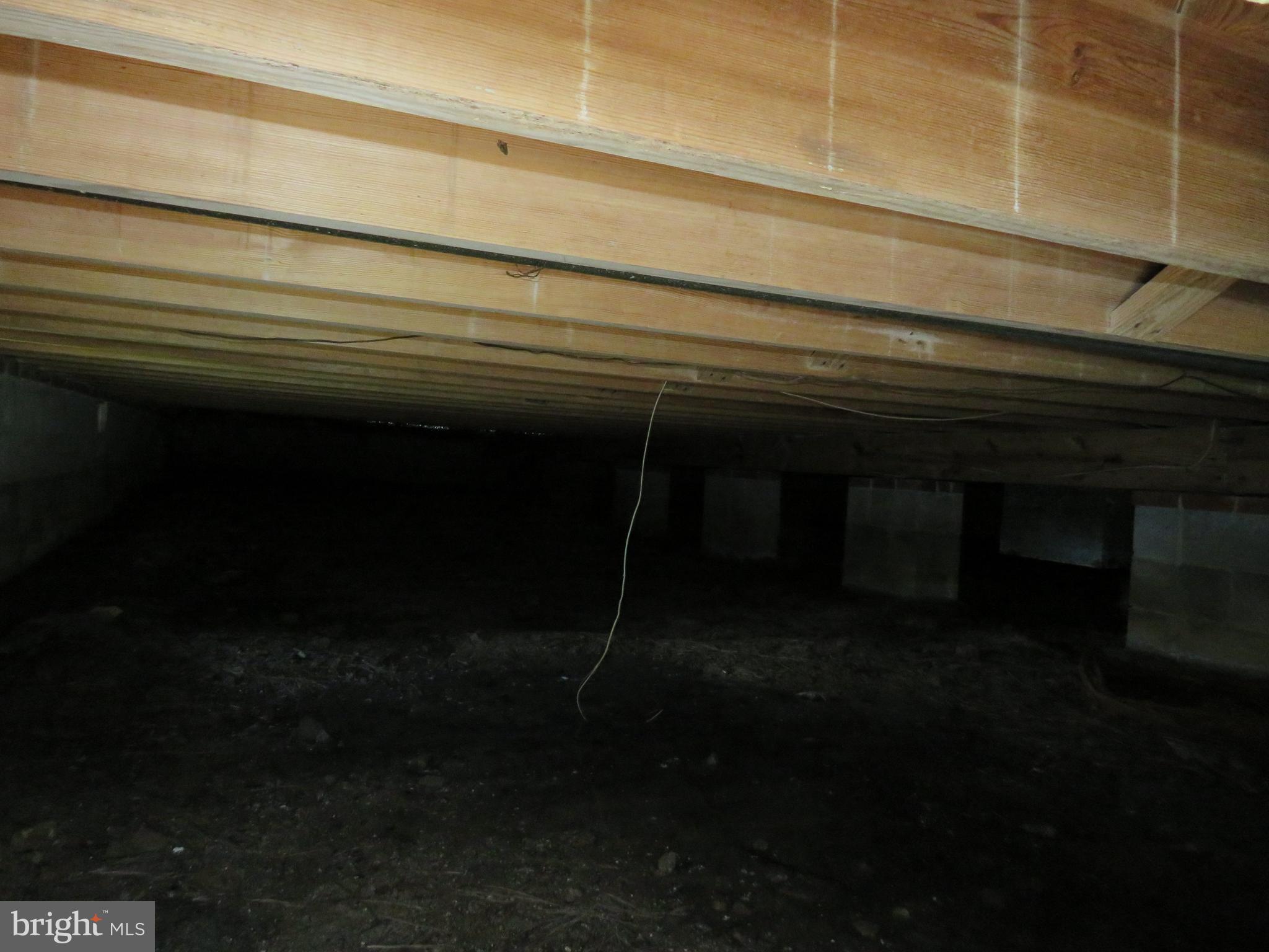 11139 Hodson White Road Deal Island, MD 21821 - Photo 14 of 26 Crawl space, clean dry floor joists