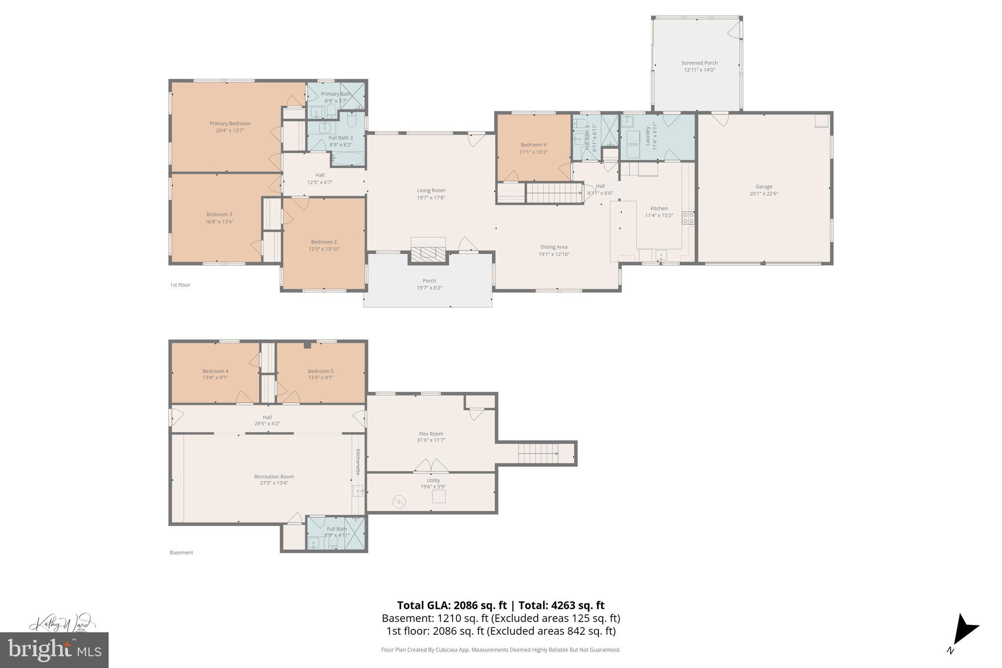 206 Shaw Avenue Silver Spring, MD 20904 - Photo 59 of 59 Floor Plan: All Levels