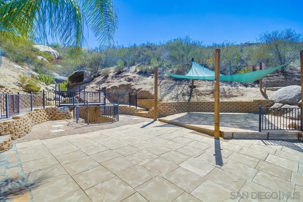 861 Peutz Valley Road Alpine, CA 91901 - Photo 27 of 42 a view of a backyard