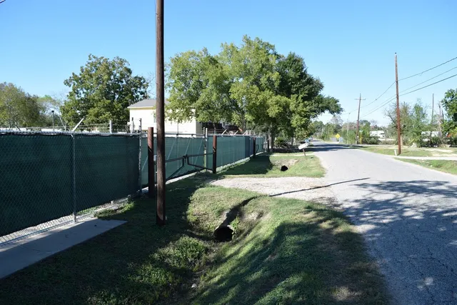 a backyard of a house