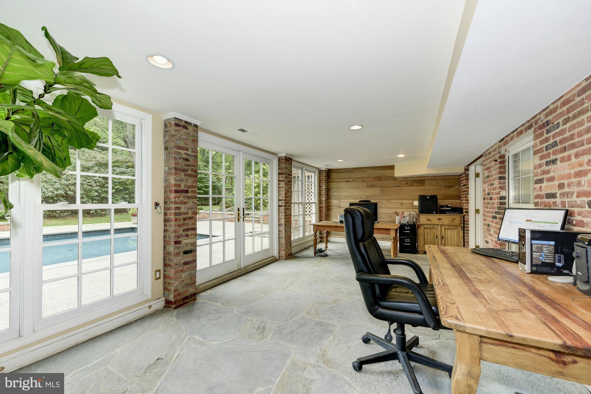 11007 Ralston Road North Bethesda, MD 20852 - Photo 23 of 30 Sun Room/Office - Lower Level