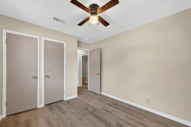 wooden floor in an empty room