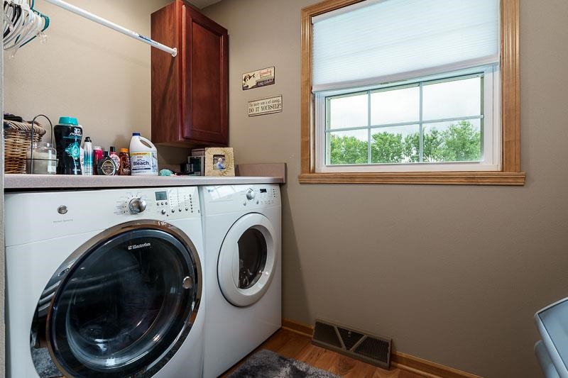 8410 Forest Preserve Road Durand, IL 61024 - Photo 14 of 37 a utility room with dryer and washer