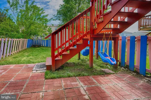 a view of yard with an outdoor space