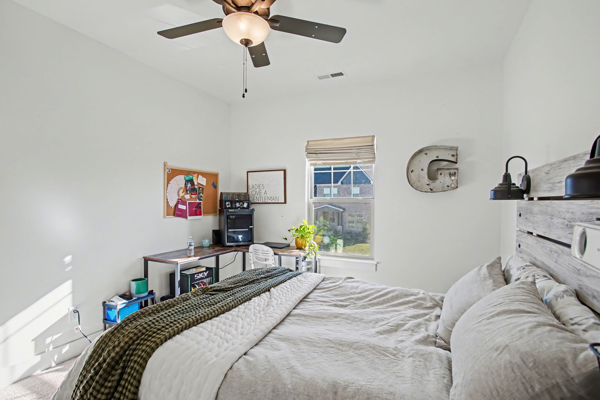 194 Phillips Bend Spring Hill Spring Hill, TN 37174 - Photo 39 of 53 a bedroom with a bed and a chandelier