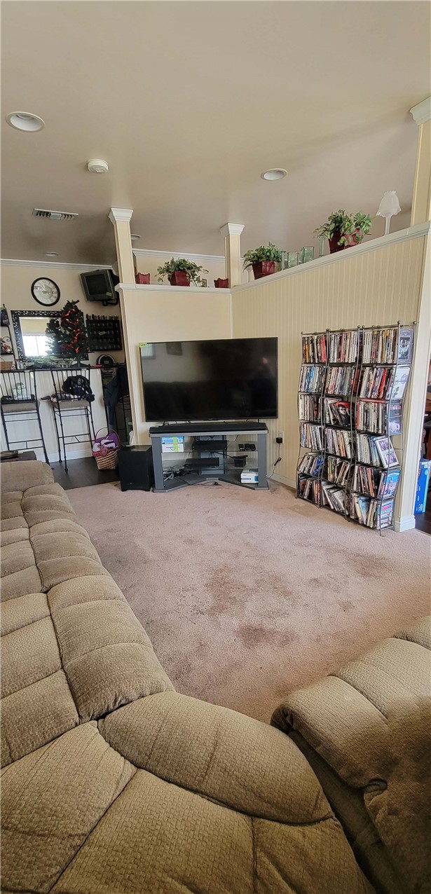 5322 Coney Road Los Angeles, CA 90032 - Photo 16 of 22 a living room with furniture and a flat screen tv