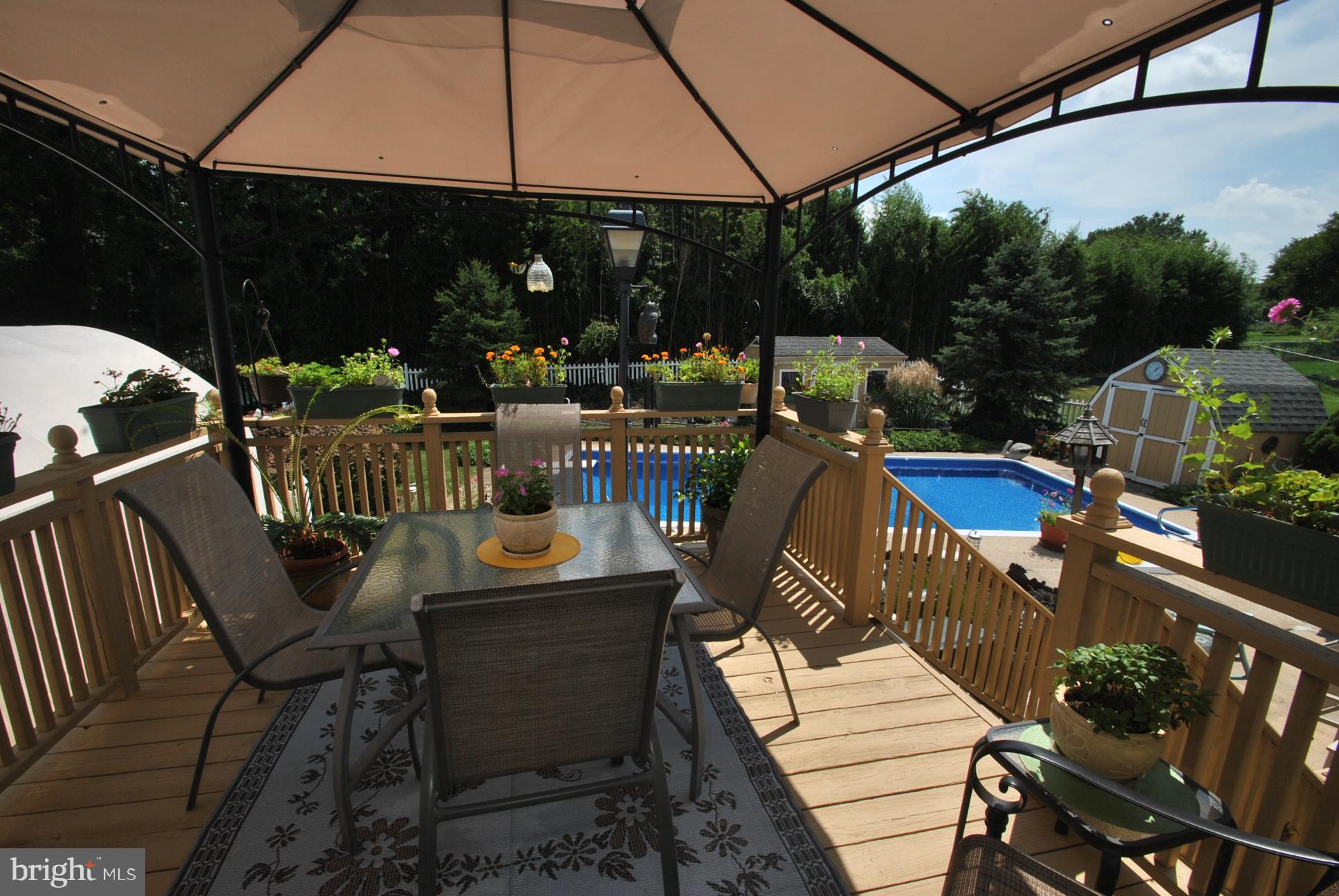 9205 Sandra Park Road Perry Hall, MD 21128 - Photo 7 of 30 BACKYARD OASIS W/POOL BACKS TO PRIVATE VIEWS