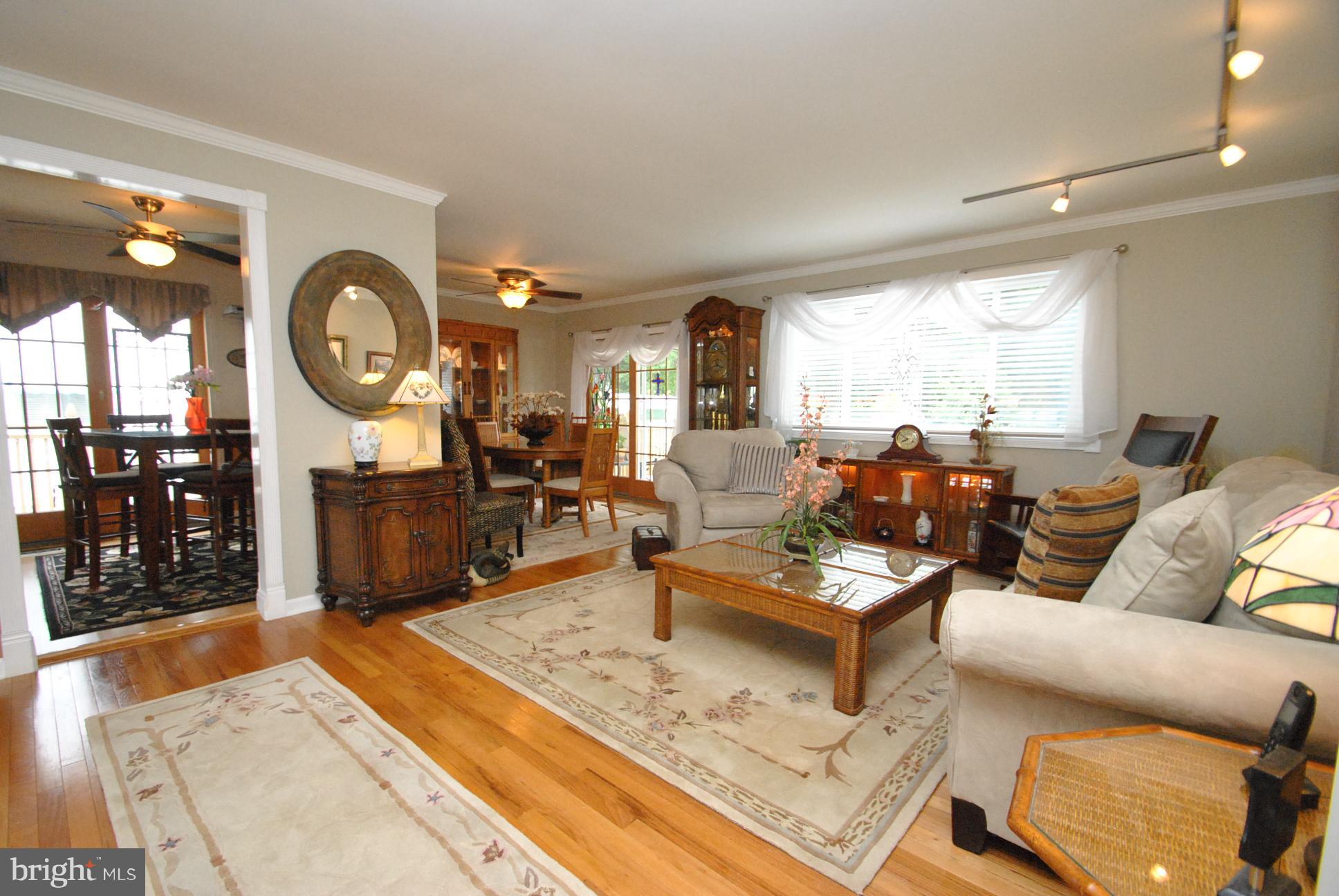 9205 Sandra Park Road Perry Hall, MD 21128 - Photo 29 of 30 OPEN FLOOR PLAN OF LIVING AND DINING ROOM AREAS