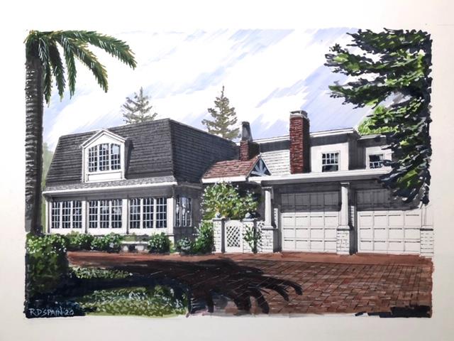 215 Clark Drive San Mateo, CA 94402 - Photo 2 of 4 a view of a house with a yard