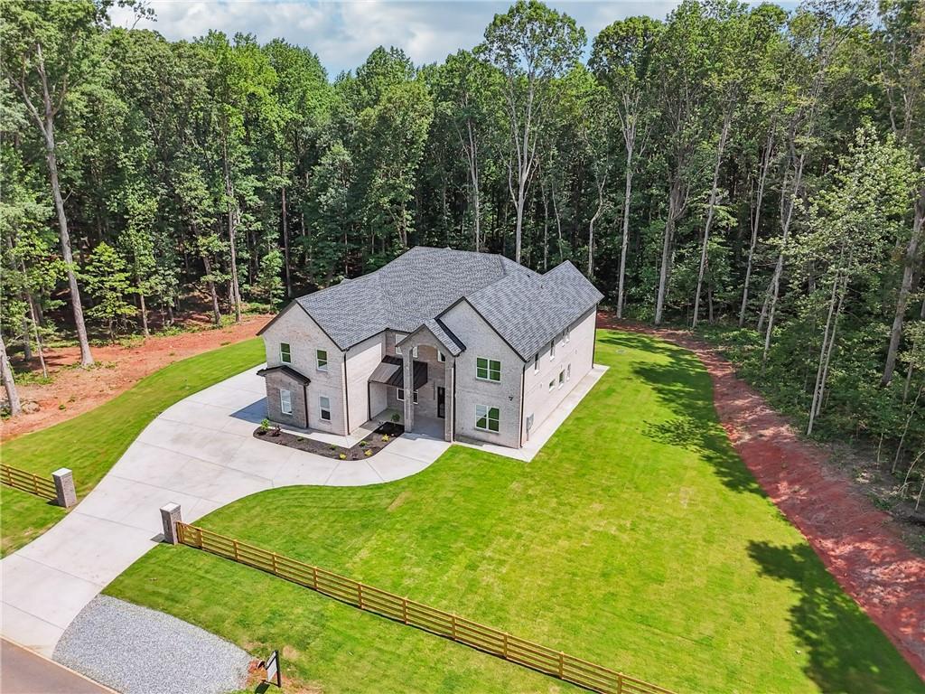 333 Sims Bridge Road Commerce, GA 30530 - Photo 68 of 71 an aerial view of a house with garden
