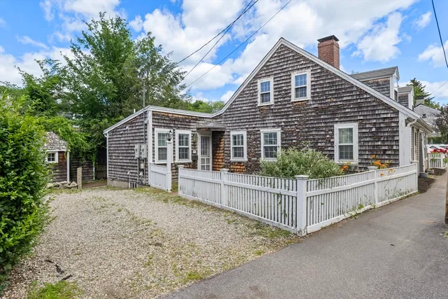 front view of a house with a porch