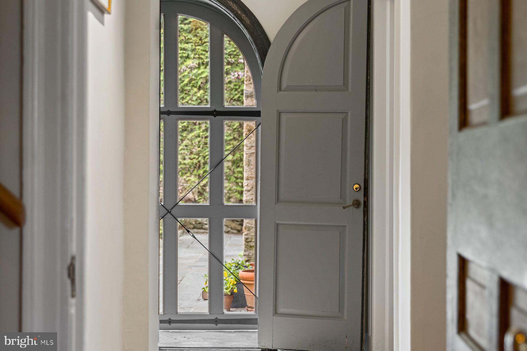 95 West Hampton Road Philadelphia, PA 19118 - Photo 10 of 37 a view of an entryway with a door