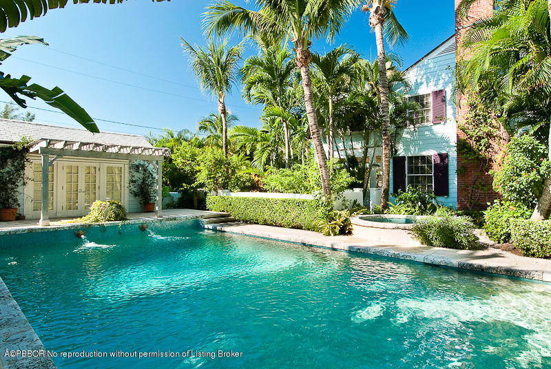 266 Monterey Road Palm Beach, FL 33480 - Photo 15 of 16 a view of a house with a yard