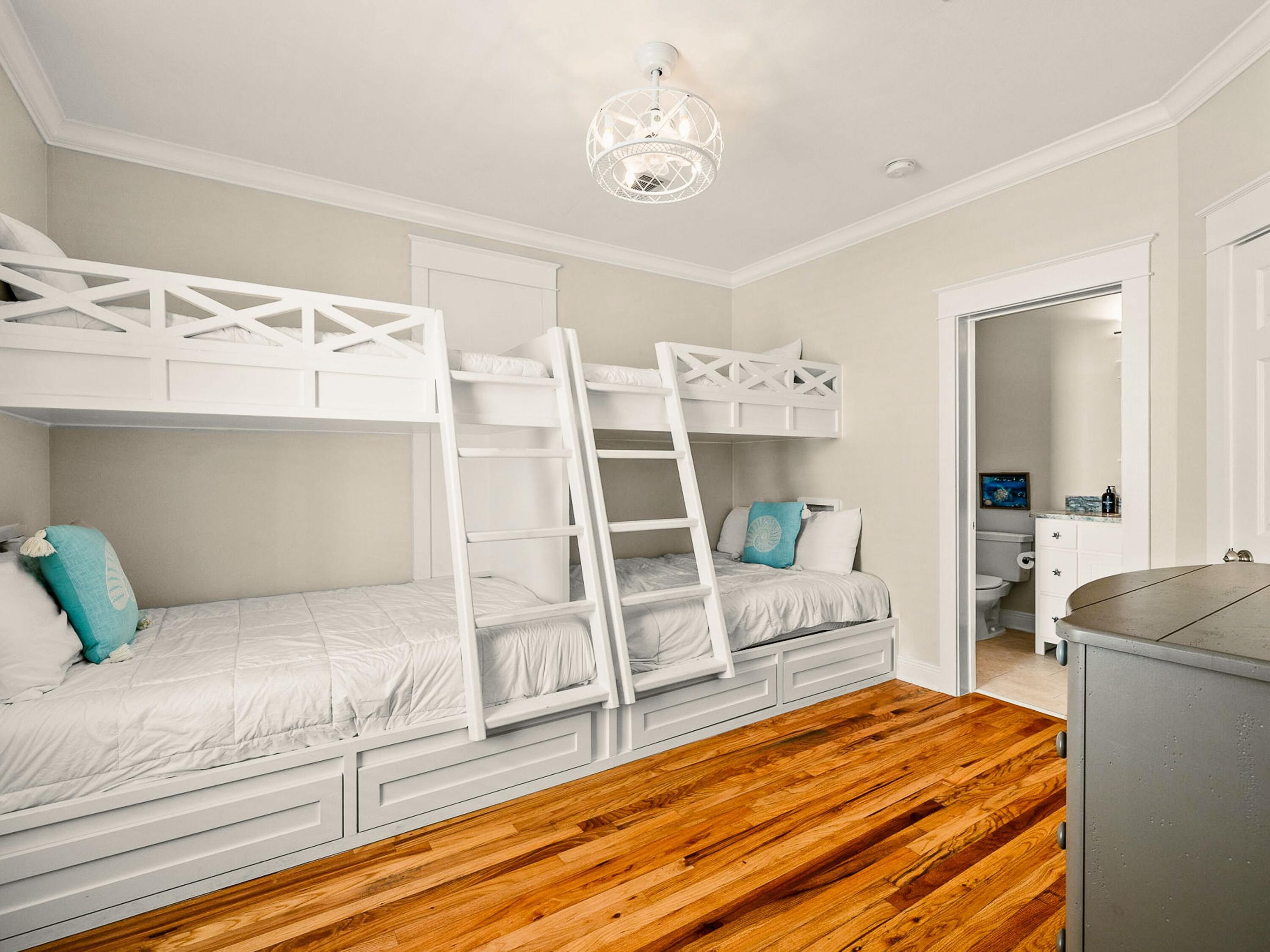 107 Chelsea Loop Road Santa Rosa Beach, FL 32459 - Photo 6 of 28 a bedroom with a bed and a view of kitchen