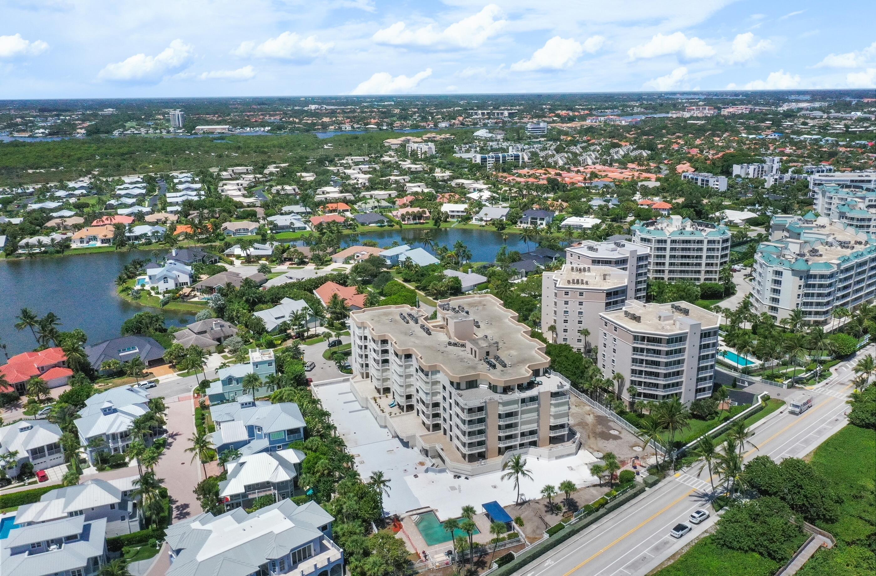 176 Helios Drive, Unit 102 Jupiter, FL 33477 - Photo 4 of 25 an aerial view of city