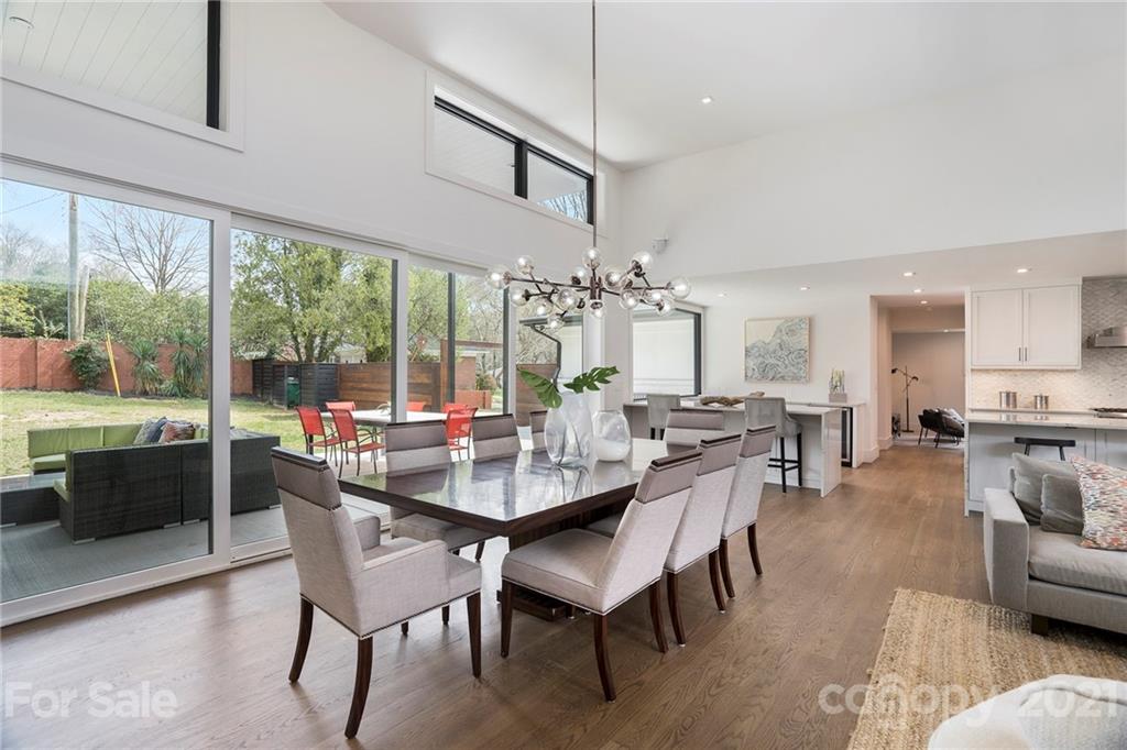 5201 Addison Drive Charlotte, NC 28211 - Photo 12 of 48 a view of a dining room with furniture window and outside view