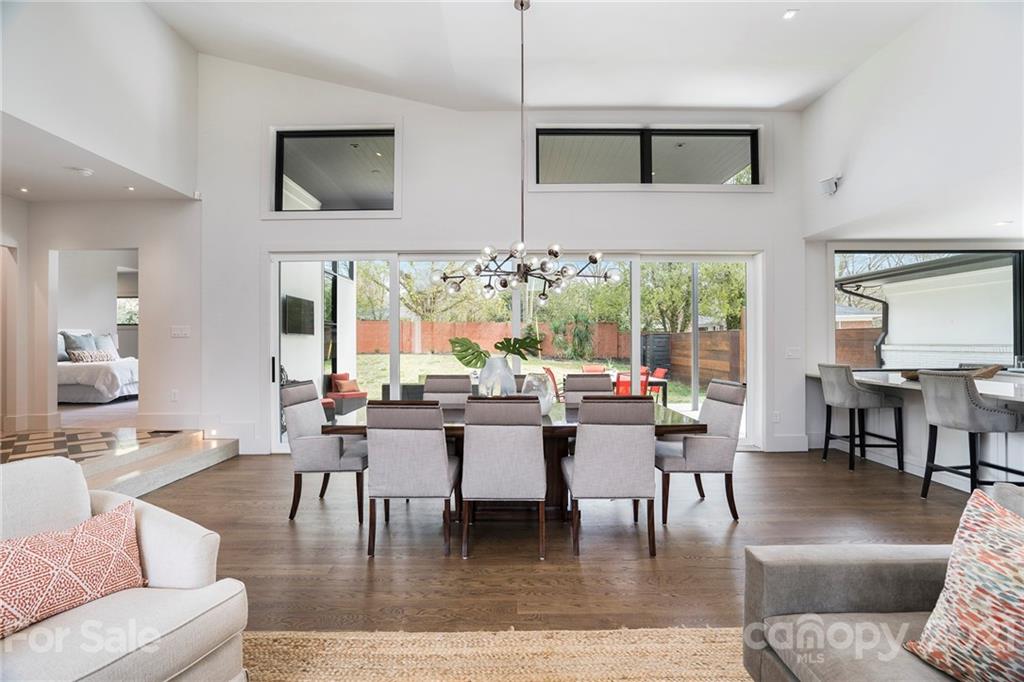 5201 Addison Drive Charlotte, NC 28211 - Photo 8 of 48 a living room with furniture and wooden floor