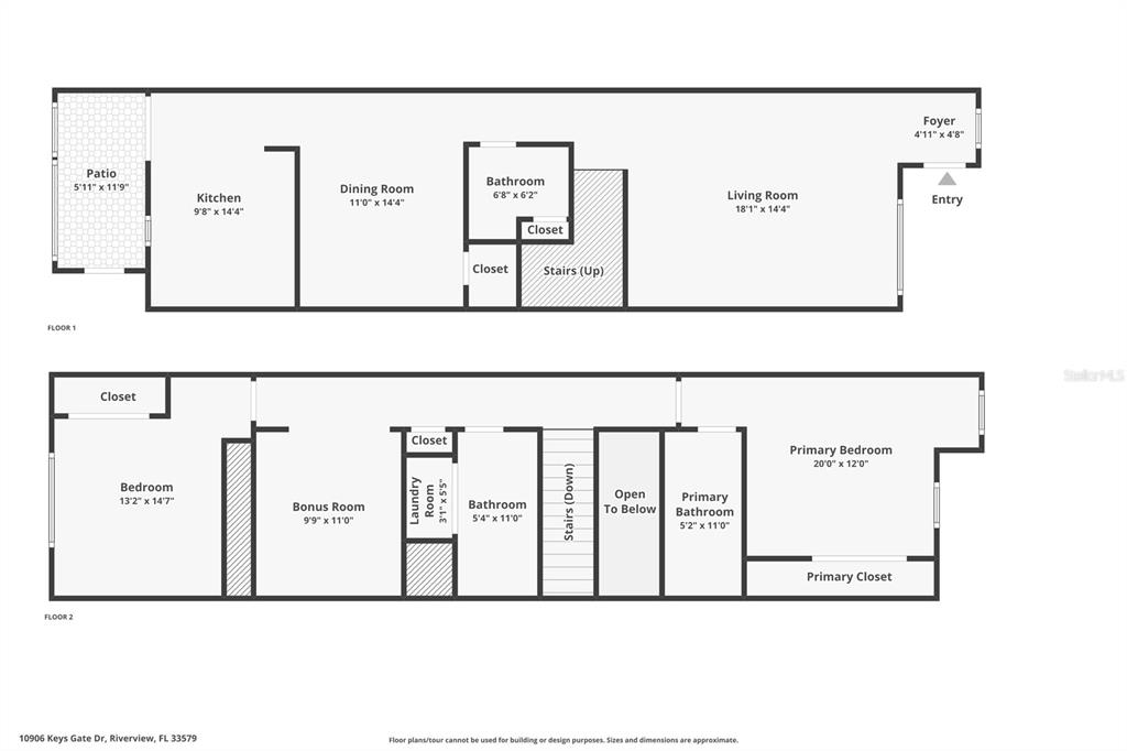 10906 Keys Gate Drive Riverview, FL 33579 - Photo 35 of 37 a black and white photo of a white wall