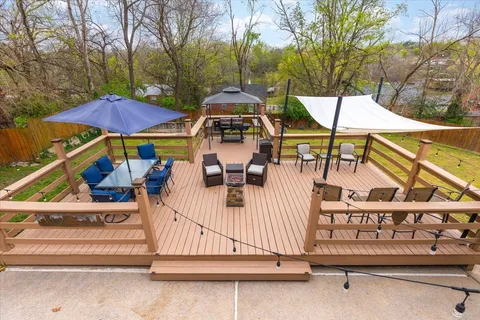 a view of outdoor space yard deck and patio