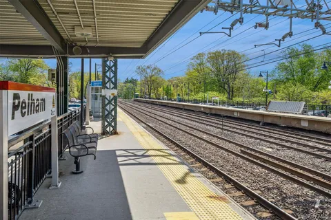 a view of a train station