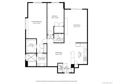 a picture of a floor plan